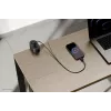 Neomounts DS22-840BL6 Regleta de escritorio con pinza y conexiones USB-C y USB-A – carga rápida