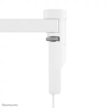 Neomounts DS22-840WH6 Regleta de escritorio con pinza y conexiones USB-C y USB-A – carga rápida