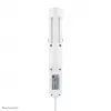 Neomounts DS22-840WH6 Regleta de escritorio con pinza y conexiones USB-C y USB-A – carga rápida