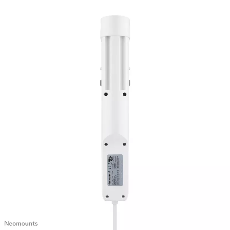 Neomounts DS22-840WH6 Regleta de escritorio con pinza y conexiones USB-C y USB-A – carga rápida
