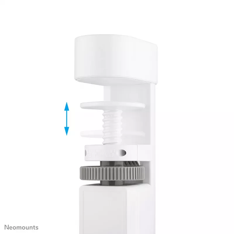 Neomounts DS22-840WH6 Regleta de escritorio con pinza y conexiones USB-C y USB-A – carga rápida