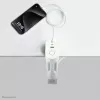 Neomounts DS22-840WH6 Regleta de escritorio con pinza y conexiones USB-C y USB-A – carga rápida