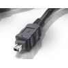 Cable FireWire Conceptronic 4 polos 1,8 m Negro