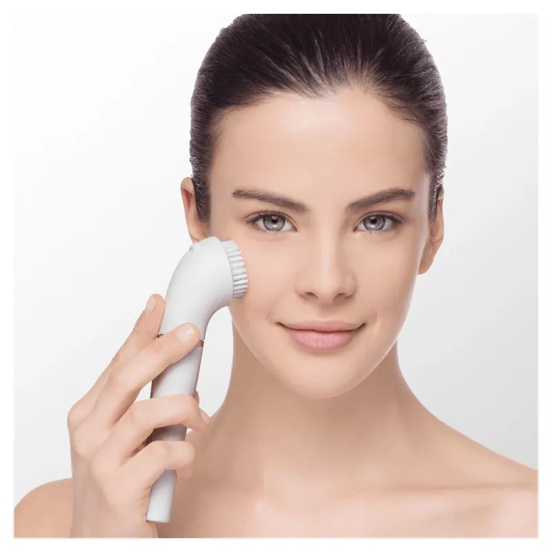 Depiladora facial Braun FaceSpa 851V Gold White