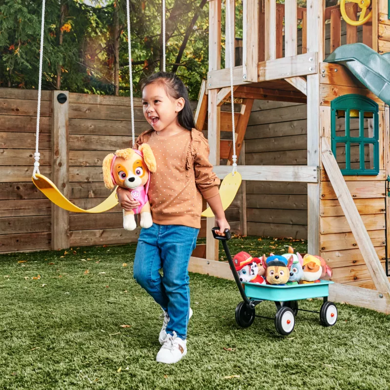 PAW Patrol GUND Peluche Tracker, juguete oficial de la exitosa serie, peluche para niños a partir de 1 año, 15 cm