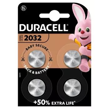 Pila de un solo uso Duracell CR2032 litio