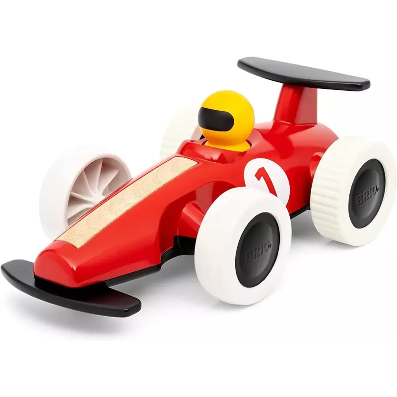 Coche de juguete Ravensburger BRIO Pull Back Motorized Big Race Car vehículo de juguete