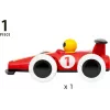 Coche de juguete Ravensburger BRIO Pull Back Motorized Big Race Car vehículo de juguete