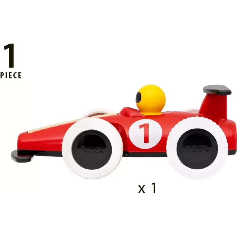 Coche de juguete Ravensburger BRIO Pull Back Motorized Big Race Car vehículo de juguete