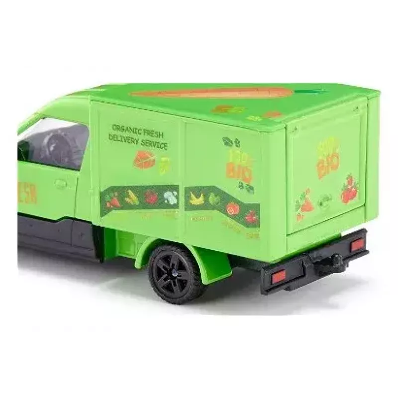 Scooter Streetscooter Organic Fresh Delivery Service Siku modelo premontado 1:50