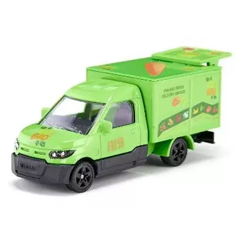 Scooter Streetscooter Organic Fresh Delivery Service Siku modelo premontado 1:50