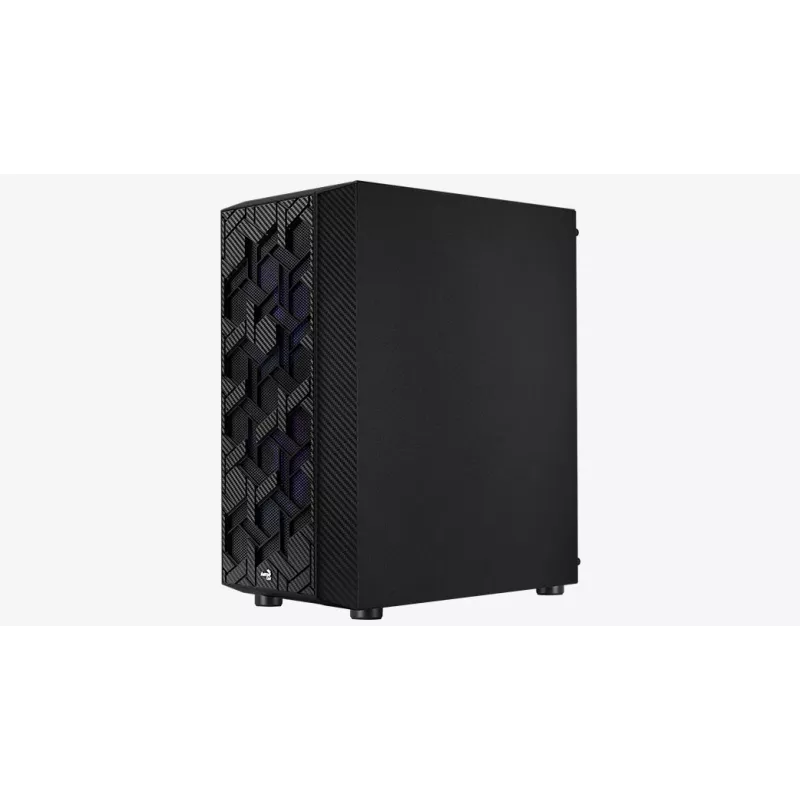 Caja de PC Aerocool Hive-G-BK-v3 semitorre negra