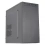 Caja de PC Aerocool CS108BKV1 compacta Micro ATX aluminio cepillado ventilador de 80 mm negra