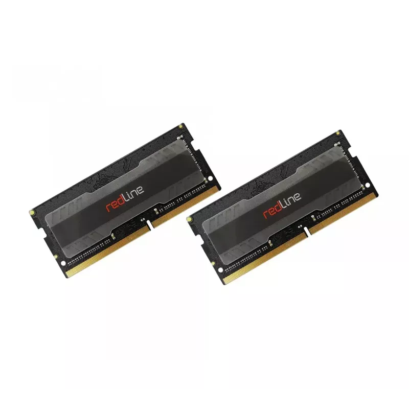 SO-DIMM 32 GB DDR4-3200 (2x 16 GB) kit dual, memoria RAM negra, MRA4S320NNNF16GX2, Redline