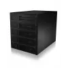 ICY BOX - IB-565SSK - Backplane, 5x SATA 3,5 HDD para 3x bahía 5,25, hot swap, sin bandejas - black