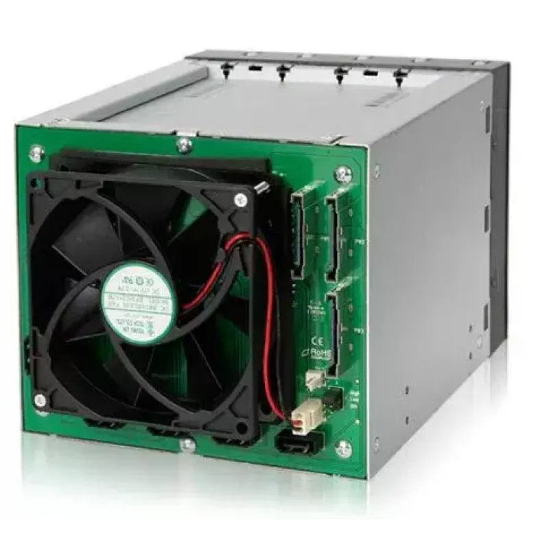 Panel de bahía de unidades Icy Dock MB155SP-B negro