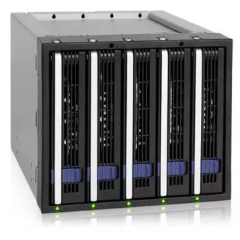 Panel de bahía de unidades Icy Dock MB155SP-B negro