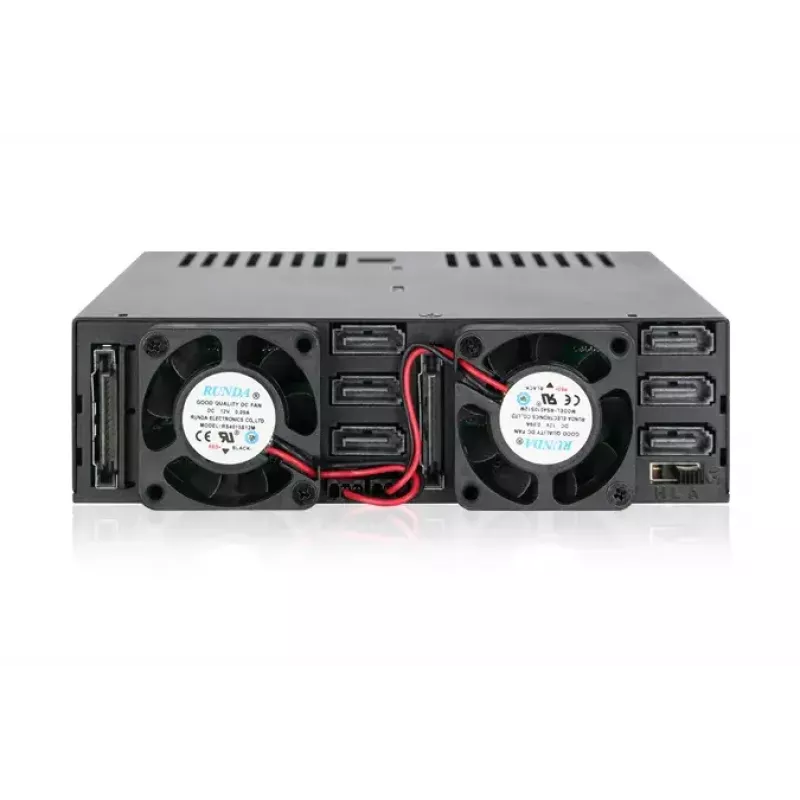 Disk Array Icy Dock MB326SP-B 0 TB rack 1U negro