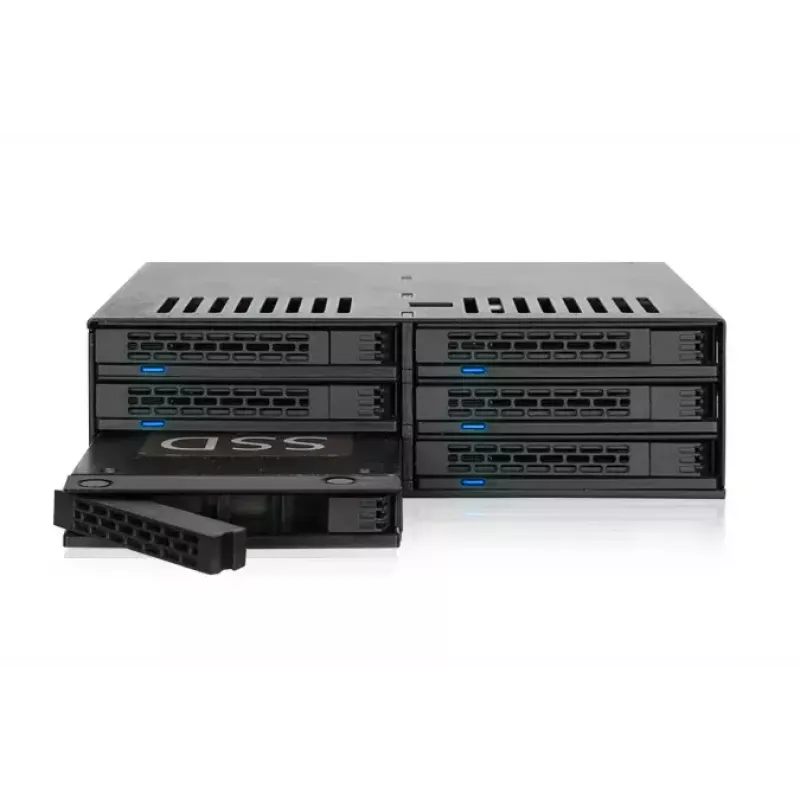Disk Array Icy Dock MB326SP-B 0 TB rack 1U negro