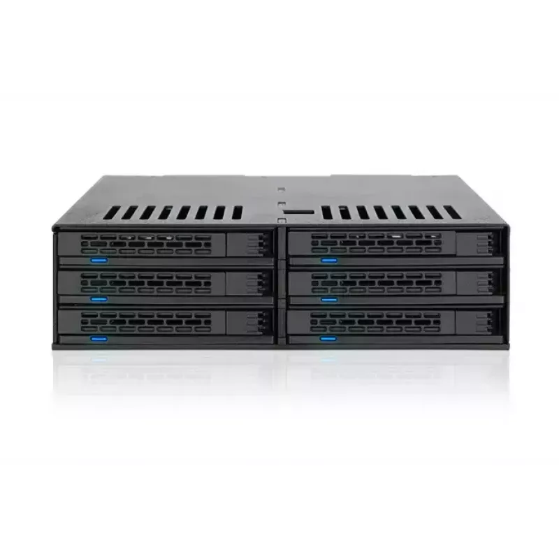 Disk Array Icy Dock MB326SP-B 0 TB rack 1U negro