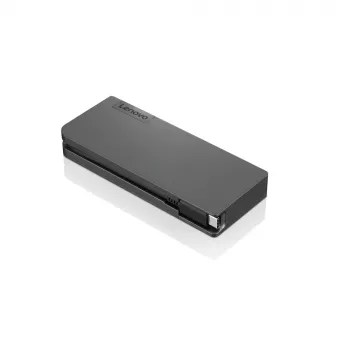 Lenovo 4X90S92381 Powered USB-C Travel Hub estación de acoplamiento, VGA, HDMI, 13 W, Iron Grey