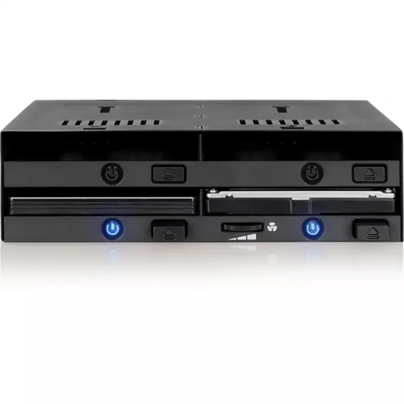 Icy Dock flexiDOCK MB014SP-B R1 bastidor extraíble para 4x SSD/HDD SATA/SAS de 2,5