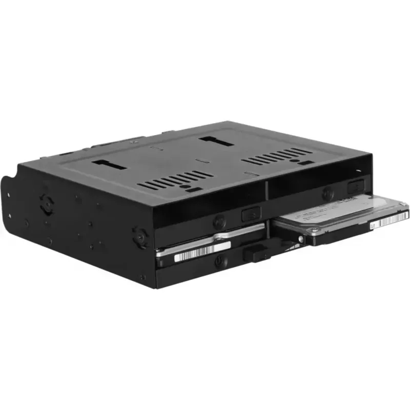 Icy Dock flexiDOCK MB014SP-B R1 bastidor extraíble para 4x SSD/HDD SATA/SAS de 2,5