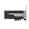 Tarjeta adaptadora PCIe NVMe M.2 Icy Dock MB840M5P-B, negro/plata