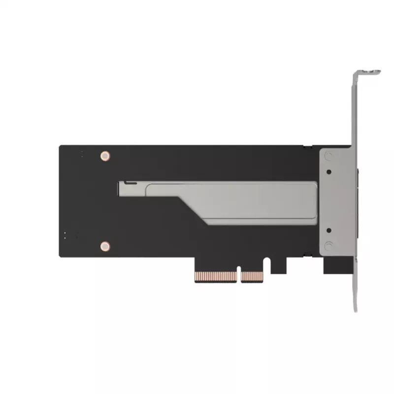 Tarjeta adaptadora PCIe NVMe M.2 Icy Dock MB840M5P-B, negro/plata