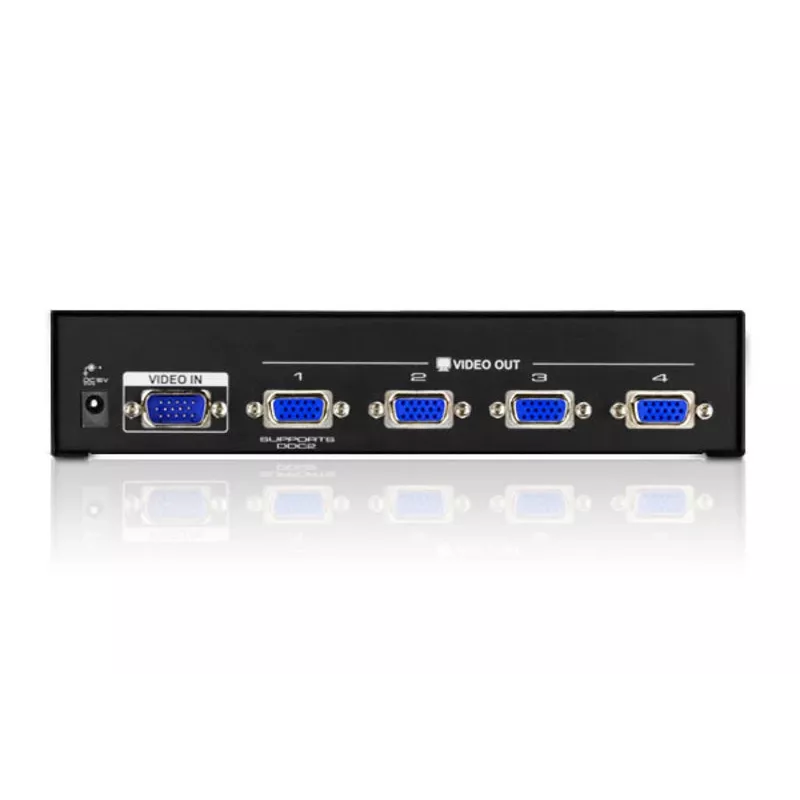 Divisor de vídeo VGA de 4 puertos ATEN (450 MHz)