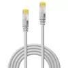 Cable de red Lindy 2m RJ45 S/FTP LSZH, Gris