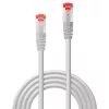 Cable de red Lindy 0,3m Cat.6 S/FTP, Gris
