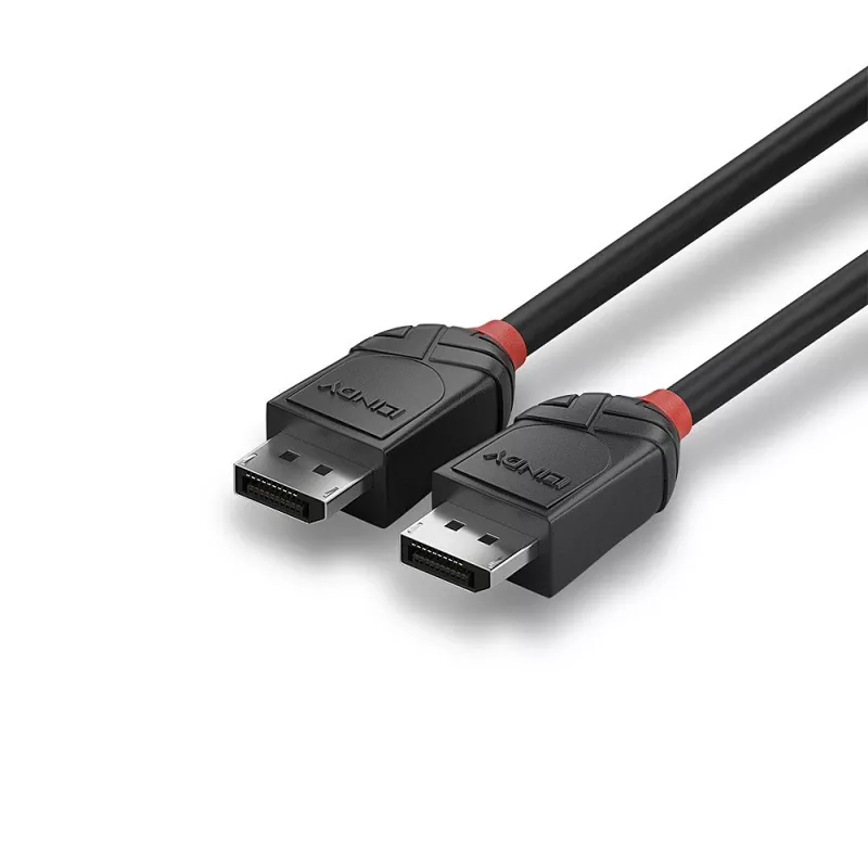 Cable DisplayPort 1.2 Lindy 1m, Black Line