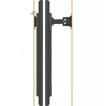 Soporte de pared iiyama MD-WM0001 para pantallas de señalización digital 165,1 cm (65