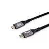 Cable Equip USB 4 Gen 3 C a C, M/M, 1,2 m, 8K/60Hz, 40Gbps, PD3.1 240W