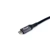 Cable Equip USB 4 Gen 3 C a C, M/M, 1,2 m, 8K/60Hz, 40Gbps, PD3.1 240W