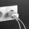 Lindy 73413 cargador USB-A y USB-C, 20 W, Power Delivery, 100–240 V, blanco
