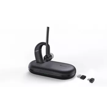 Auriculares con micrófono Yealink BH71 Pro USB-C/A, inalámbricos, 100 - 20000 Hz, oficina/call center, 18 g, auriculares, negro