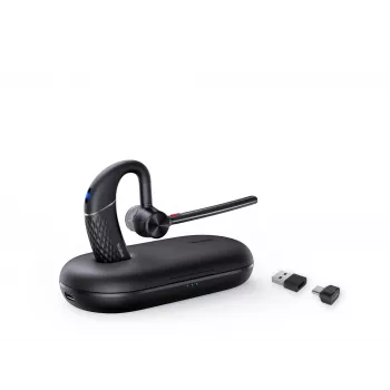 Auriculares con micrófono Yealink BH71 Pro USB-C/A, inalámbricos, 100 - 20000 Hz, oficina/call center, 18 g, auriculares, negro