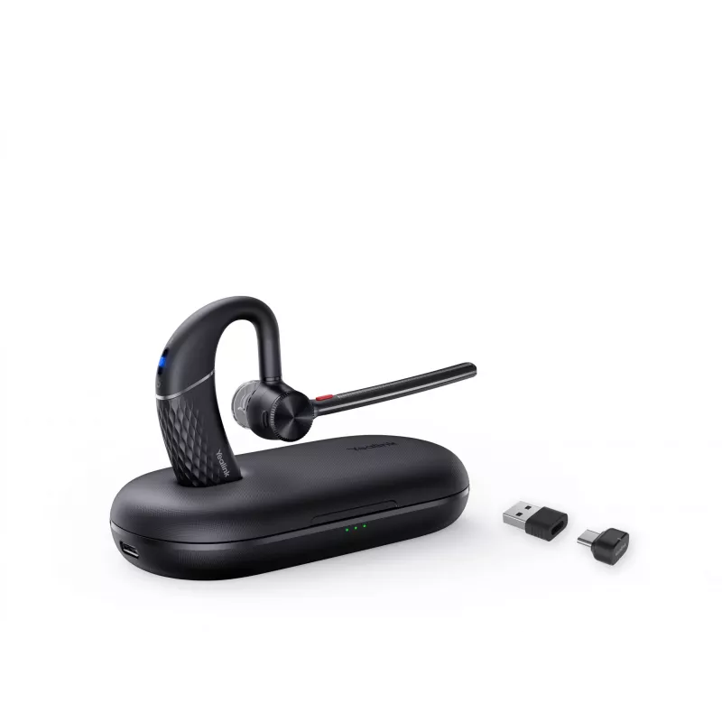 Auriculares con micrófono Yealink BH71 Pro USB-C/A, inalámbricos, 100 - 20000 Hz, oficina/call center, 18 g, auriculares, negro