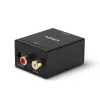 Convertidor ADC de fono a TosLink (óptico) y coaxial Lindy 70309