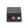 Convertidor ADC de fono a TosLink (óptico) y coaxial Lindy 70309