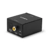 Convertidor ADC de fono a TosLink (óptico) y coaxial Lindy 70309