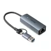 Lindy 43415 convertidor de USB 3.2 Gen 1 a 5G Ethernet