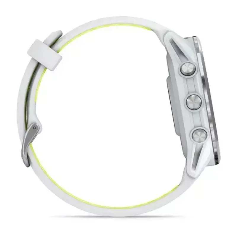 Garmin Forerunner 970 Titanium 010-02969-11 reloj inteligente deportivo, Whitestone/Amp Yellow