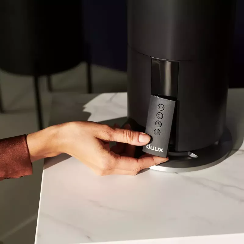 Humidificador Duux Beam Mini 2 ultrasónico — 3 L de depósito, indicador LED, negro