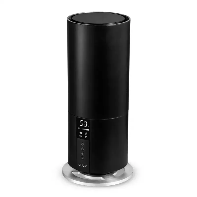 Humidificador Duux Beam Mini 2 ultrasónico — 3 L de depósito, indicador LED, negro