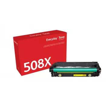 Tóner amarillo Everyday™ de Xerox compatible con HP 508X (CF362X), alta capacidad