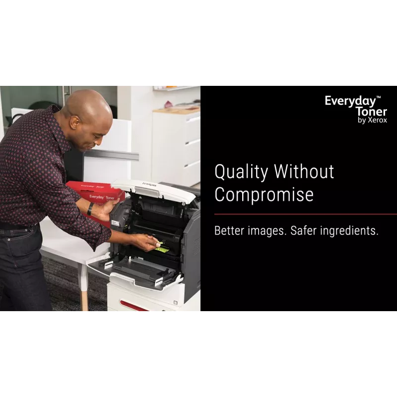 Tóner amarillo Everyday™ de Xerox compatible con HP 201A (CF402A), capacidad estándar