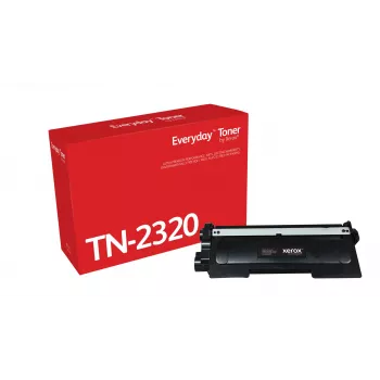 Tóner mono Everyday™ de Xerox compatible con Brother TN2320, capacidad estándar